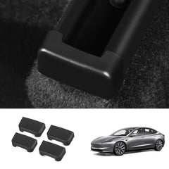 Seat Slide Rail Anti-Kick Cover (4-Piece Set) for Tesla Model Y Juniper 2025+/Model 3 Highland 2024+