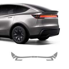 Smoked TPU Headlight and Taillight Tint Protection Film for Tesla Model YL 6-Seater 2026+