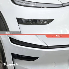 Smoked TPU Headlight and Taillight Tint Protection Film for Tesla Model Y L 6-Seater 2026+