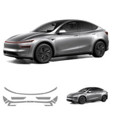 Smoked Tint TPU Headlight and Taillight Protection Film for Tesla Model Y Juniper 2025+