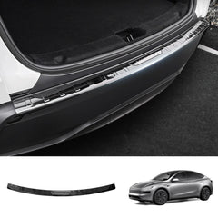 Stainless Steel Rear Bumper Protector Guard for Tesla Model Y Juniper 2025+