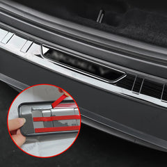 Stainless Steel Rear Bumper Protector Guard for Tesla Model Y Juniper 2025+