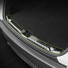 Stainless Steel Rear Trunk Sill Protector for Tesla Model Y Juniper 2025+
