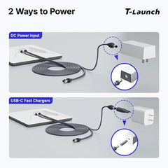 Starlink Mini Cable - 2-in-1 Ethernet & Power, RJ45 & DC