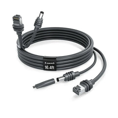Cavo Starlink Mini - Ethernet e alimentazione 2 in 1, RJ45 e DC