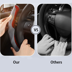 Anti-Slip Suede Steering Wheel Cover for Tesla Model YL 2026+