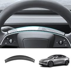 Steering Wheel Panel Decor Cover Trim for Tesla Model Y/Y L 2025+
