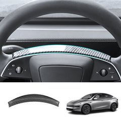 Steering Wheel Panel Decor Cover Trim for Tesla Model Y/Y L 2025+ - T-Launch