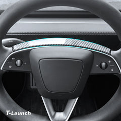 Steering Wheel Panel Decor Cover Trim for Tesla Model Y/Y L 2025+
