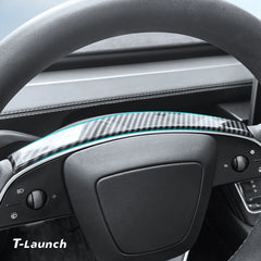 Steering Wheel Panel Decor Cover Trim for Tesla Model Y/Y L 2025+