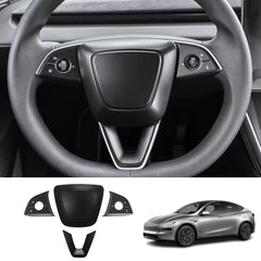 Steering Wheel Panel Decor Cover Trim for Tesla Model Y/Y L 2025+