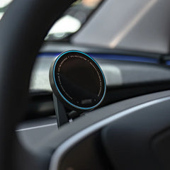 Steering Wheel Magnetic MagSafe Wireless Charging Phone Holder for Tesla Model 3 Highland Standard 2025+