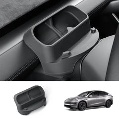 Multi-Function Steering Wheel Phone Mount & Glasses Holder for Tesla Model YL 2026+