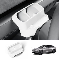 Multi-Function Steering Wheel Phone Mount & Glasses Holder for Tesla Model YL 2026+