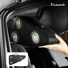 Rear Triangle Window Storage Bag for Tesla Model Y L 2026+