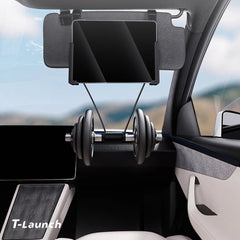Sun Visor Tablet Holder for Tesla Model 3/Y/S/X/Cybertruck - T-Launch