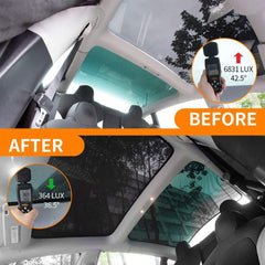 Glass Roof / Sunroof Sunshade for Tesla Model 3(2017-2020) Sun Visor Accessories