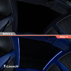 Sunroof Ambient Lighting Kit for Tesla Model Y Juniper 2025+ - T-Launch