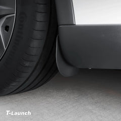 TPE Mud Flaps No-Drill Hidden Fender Guards for Tesla Model Y L 2026+