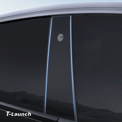 TPU B-Pillar Anti‑Scratch Protective Film for Tesla Model 3/Y 2017+