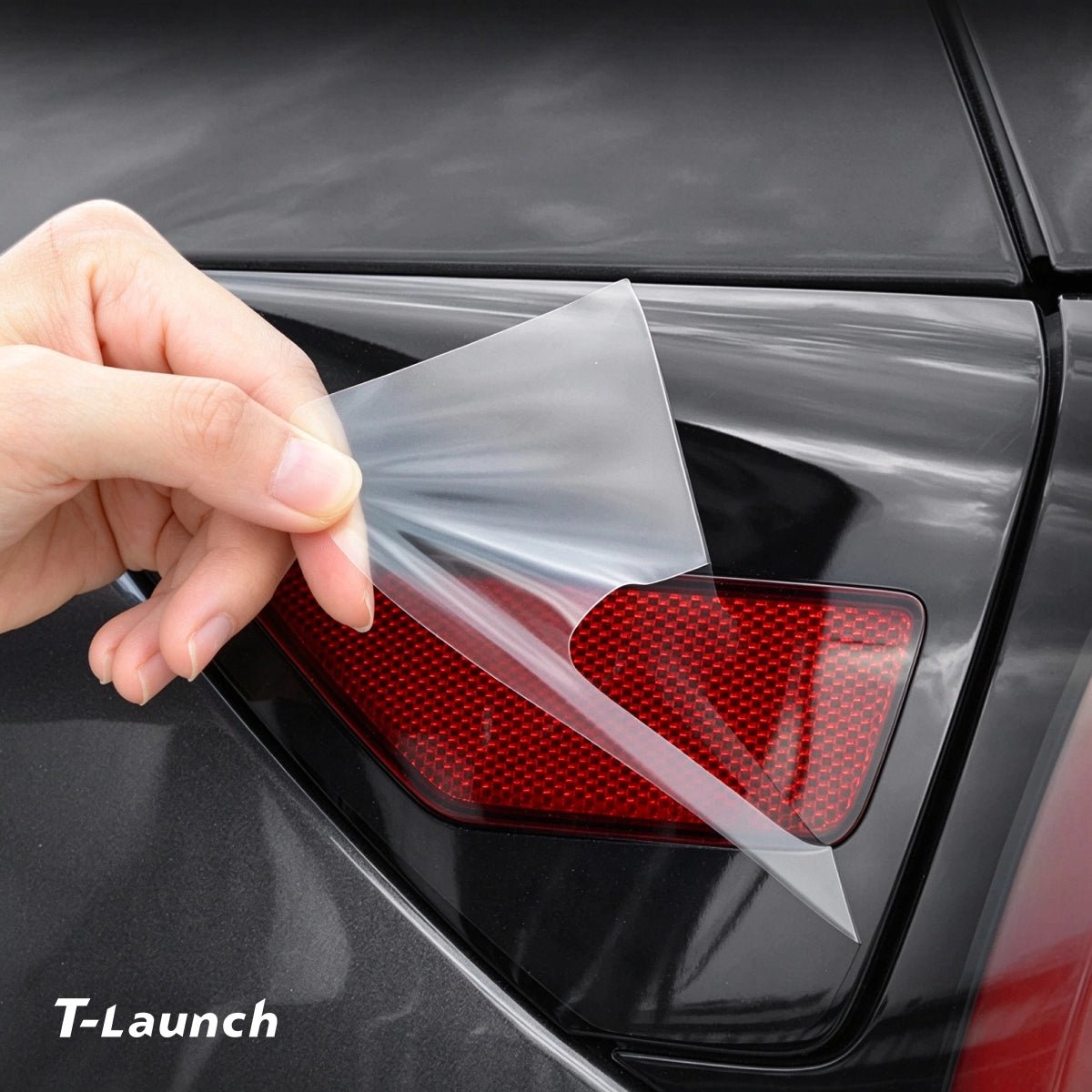 Clear TPU Charging Port Cover Protective Film for Tesla Model Y / Y Juniper - T-Launch
