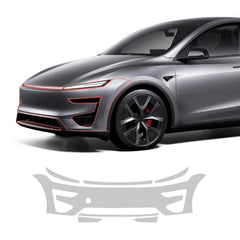 Glossy TPU Invisible Full Car Paint Protection Film (PPF) for Tesla Model Y Juniper Performance 2025+