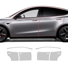Matte TPU Invisible Full Car Paint Protection Film (PPF) for Tesla Model Y Juniper Performance 2025+