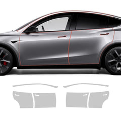 Glossy TPU Invisible Full Car Paint Protection Film (PPF) for Tesla Model Y Juniper Performance 2025+
