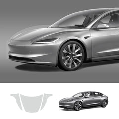 Glossy TPU Invisible Full Car Paint Protection Film (PPF) for Tesla Model 3 Highland 2024+