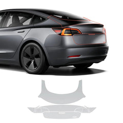 فيلم حماية طلاء السيارة الكامل اللامع غير المرئي المصنوع من مادة TPU (PPF) Tesla Model 3 (2020-2023)