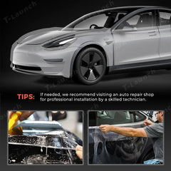 فيلم حماية طلاء السيارة الكامل اللامع غير المرئي المصنوع من مادة TPU (PPF) Tesla Model 3 (2020-2023)