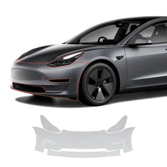 فيلم حماية طلاء السيارة الكامل اللامع غير المرئي المصنوع من مادة TPU (PPF) Tesla Model 3 (2020-2023)