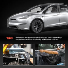 Glossy TPU Invisible Full Car Paint Protection Film (PPF) for Tesla Model X (2022-2024)