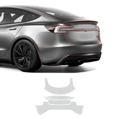 Glossy TPU Invisible Full Car Paint Protection Film (PPF) for Tesla Model 3 Highland Performance 2024+