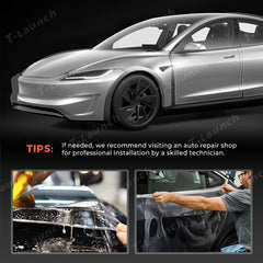 Glossy TPU Invisible Full Car Paint Protection Film (PPF) for Tesla Model 3 Highland Performance 2024+