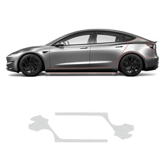 Glossy TPU Invisible Full Car Paint Protection Film (PPF) for Tesla Model 3 Highland Performance 2024+