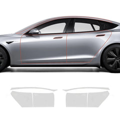 فيلم حماية طلاء السيارة بالكامل غير المرئي TPU (PPF) Tesla Model S (2021-2024)