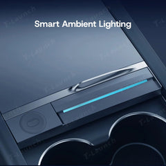 Adaptér USB hubu ve středové konzoli pro Tesla Model Jalovec Y 2025+/ Model 3. Vysočina 2024+
