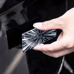 Αυτοκόλλητο σήμα πίσω σήραγγας χρόνου για Tesla Model Y Juniper 2025+