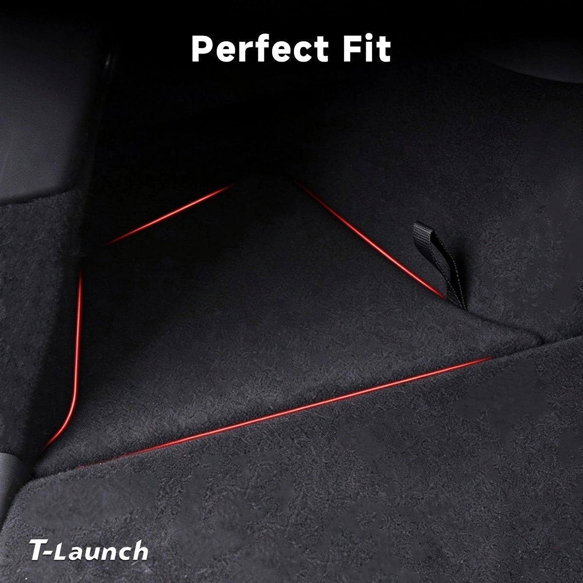 Rear Trunk Side Storage Boxes with Flocked Covers for Tesla Model Y 2021–2024 - T-Launch