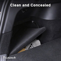 Rear Trunk Side Storage Boxes with Flocked Covers for Tesla Model Y 2021–2024 - T-Launch