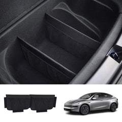 Trunk Under-Floor Organizer Divider with Mesh Pocket for Tesla Model 3/Y 2017+