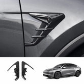 ABS Turn Signal & Camera Covers with Air Blades for Tesla Model Y Juniper 2025+