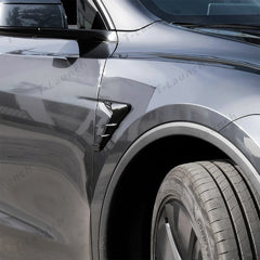 ABS Turn Signal & Camera Covers with Air Blades for 2026 New Tesla Model Y Standard