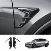 ABS Turn Signal & Side Camera Covers with Air Blades for Tesla Model YL 6-Seater 2026+