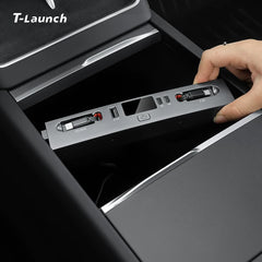 Center Console USB Hub Docking Station for Tesla Model 3/Y/Y L 2021+