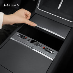 Center Console USB Hub Docking Station for Tesla Model 3/Y/Y L 2021+