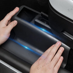 Capas anti-chute para cantos de assentos em TPE para Tesla Model Y Juniper 2025+