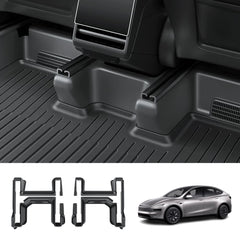 TPE Full-Wrap Under-Seat Corner Protector for Tesla Model Y L 2026+ - T-Launch