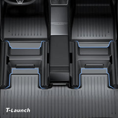 TPE Full-Wrap Under-Seat Corner Protector for Tesla Model Y L 2026+ - T-Launch